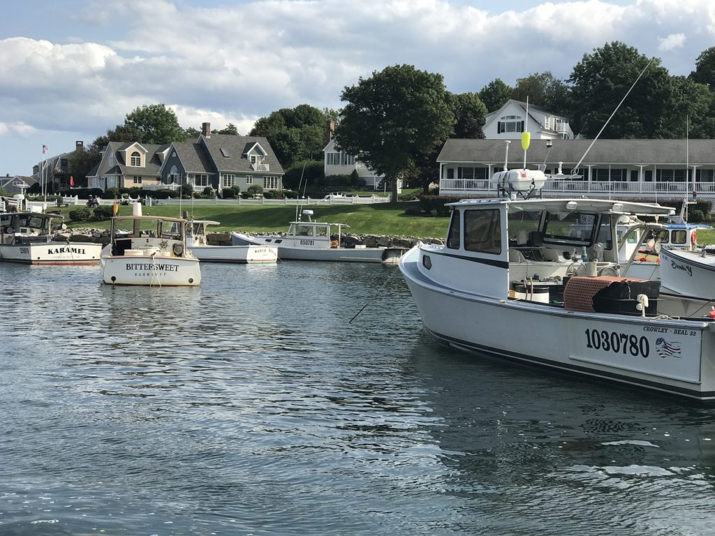 Lobster boats at Ogunquit Maine